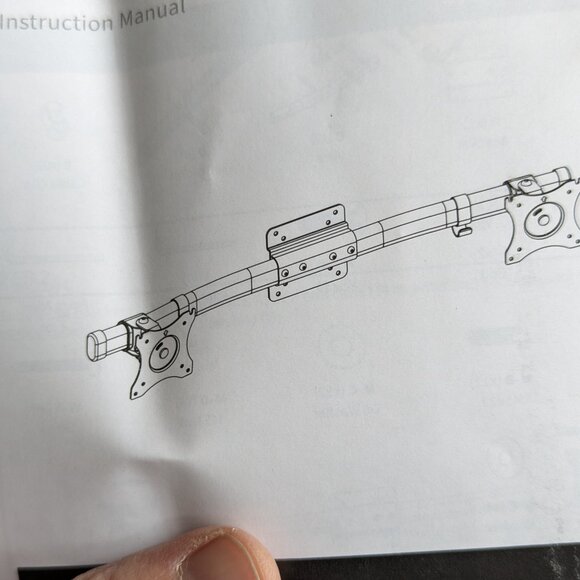 New in open box VIVO VESA Adapter Bracket for 2 monitor Screens MOUNT-VW02A - Picture 4 of 16